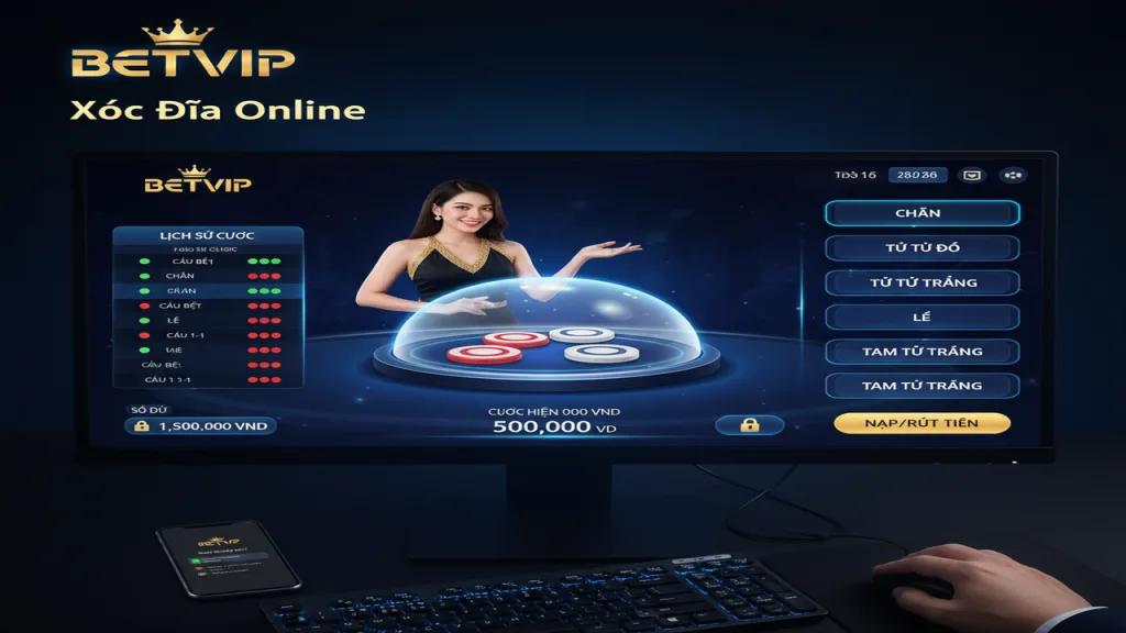 Cách chơi Xóc Đĩa không bao giờ bị bịp Betvip