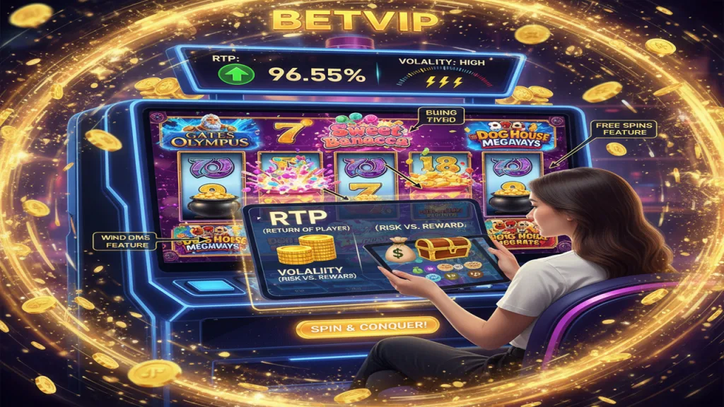 Cách chọn máy Slot có tỉ lệ RTP cao nhất Betvip