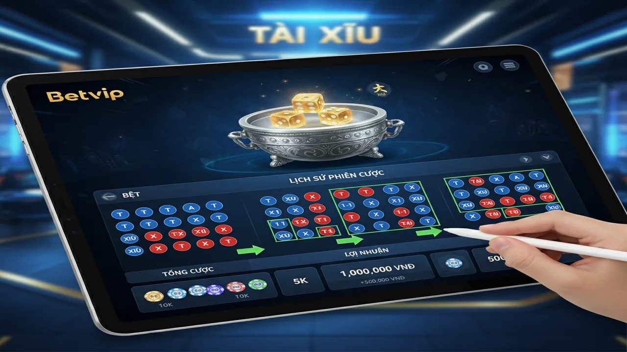Công thức soi cầu Tài Xỉu luôn về bờ Betvip