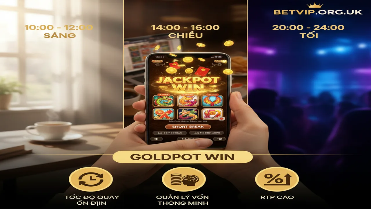 Mẹo quay hũ vào khung giờ vàng dễ nổ Betvip
