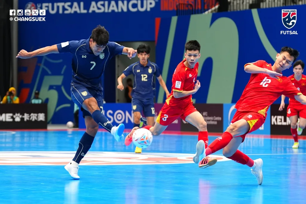 Thua đáng tiếc Thái Lan, tuyển futsal Việt Nam chấp nhận xếp nhì bảng