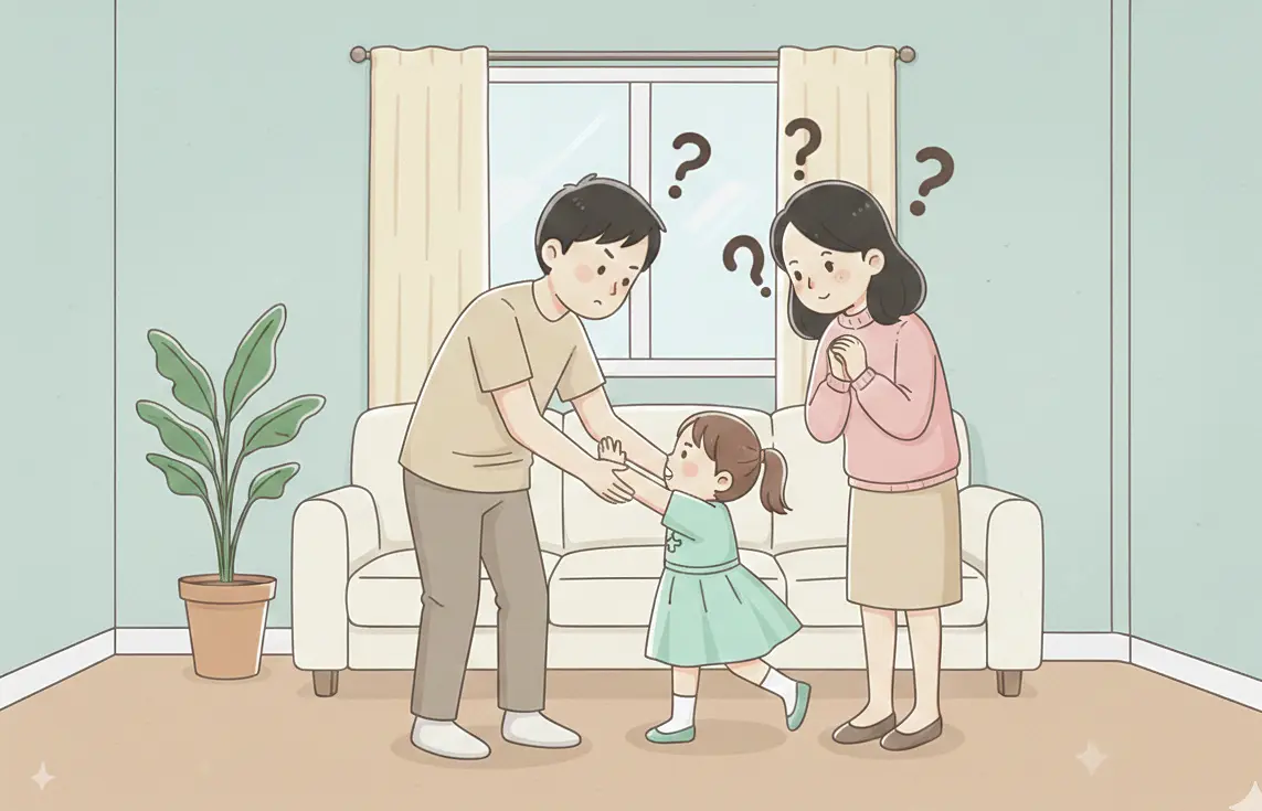 Con riêng của bạn gái luôn đẩy tôi ra khi thấy tôi gần em