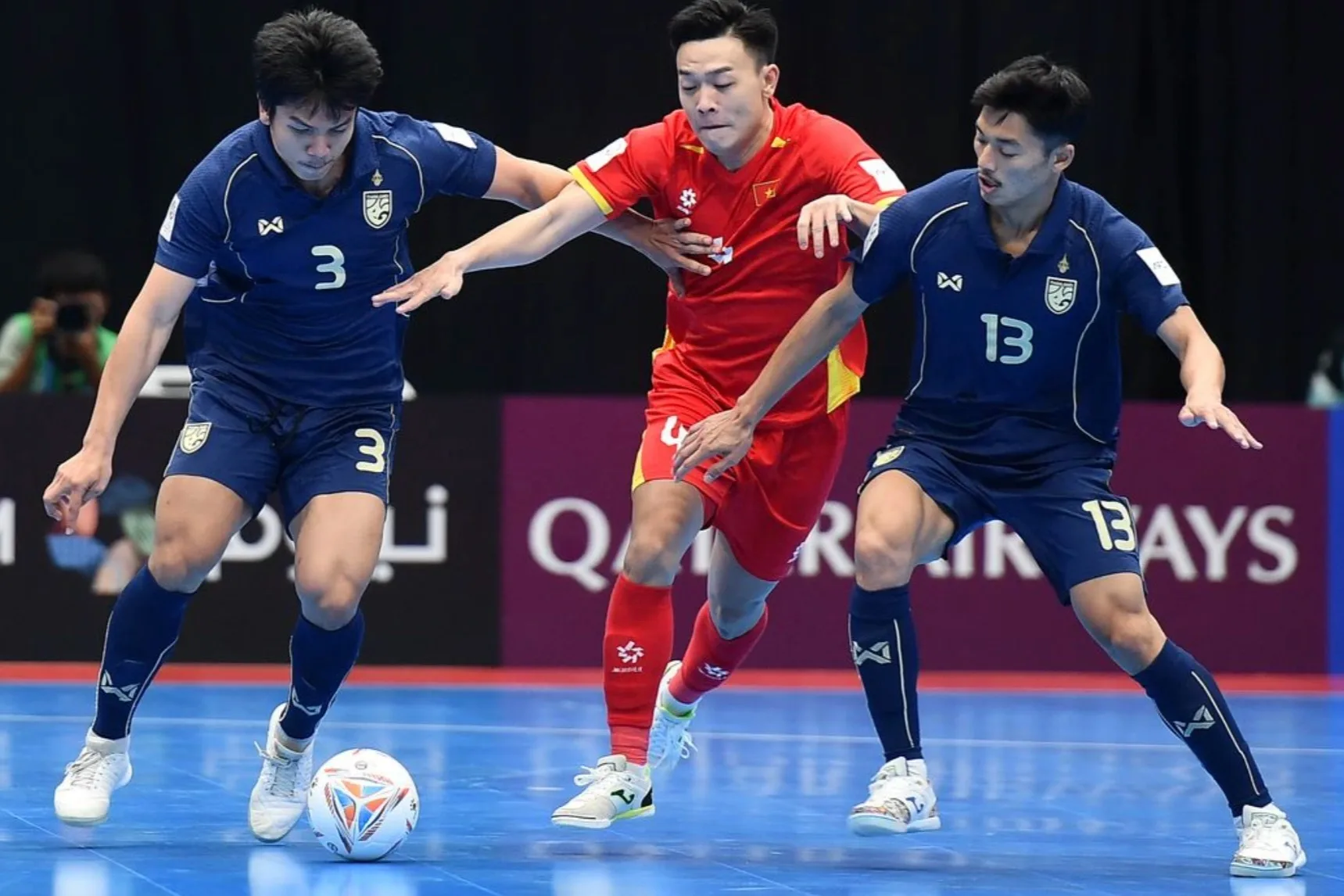 Xác định các cặp đấu tứ kết giải futsal châu Á 2026